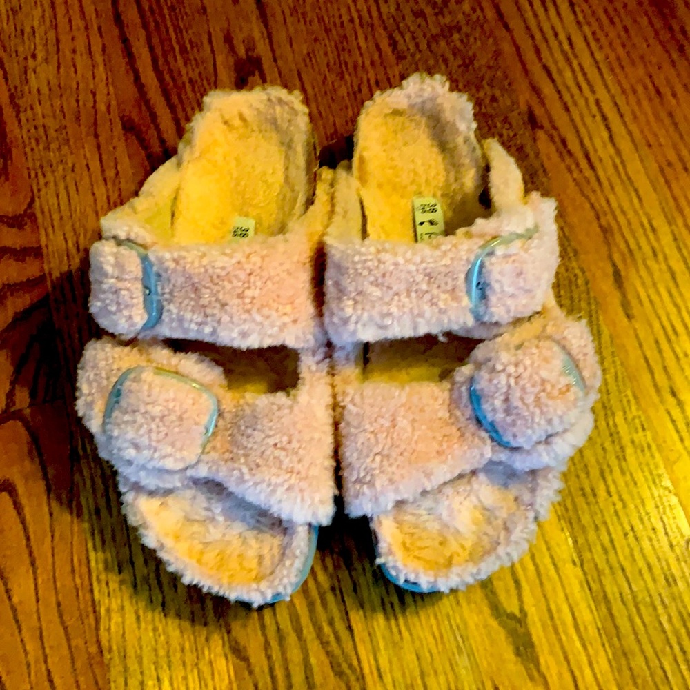 Birkenstock Arizona Big Buckle Teddy Sandals